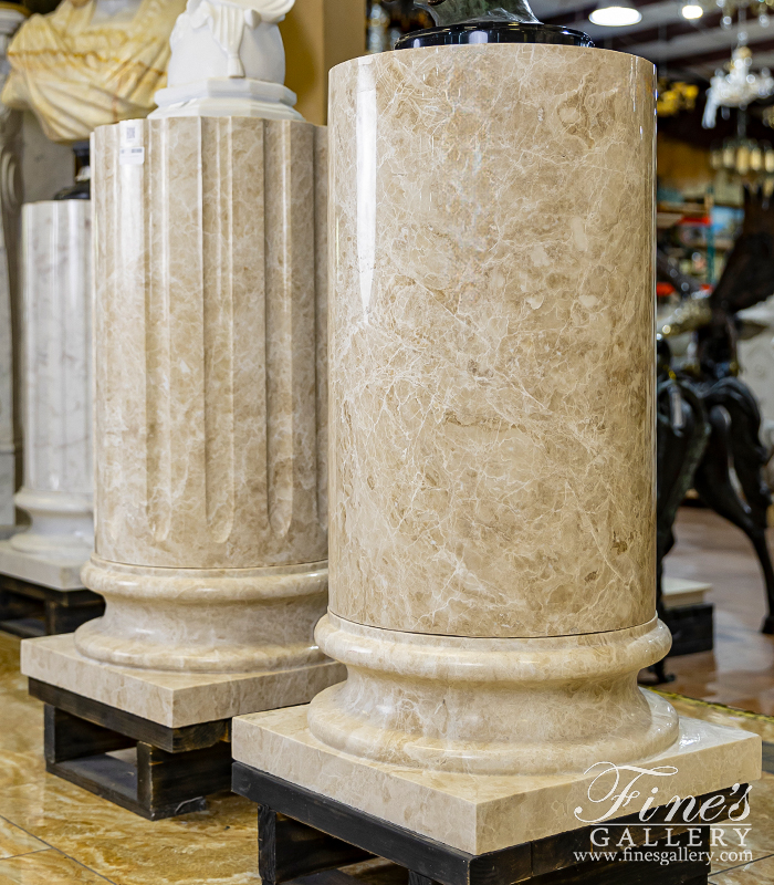 Marble Bases  - Cappucino Marble Base - MBS-229